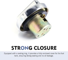 Fuel Gas Tank Cap, Gas Cap Cover Replacement Parts, Universal Motorcycle Gas Cap