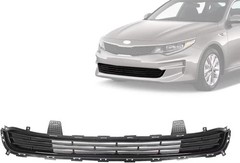 Front Bumper Lower Grille Compatible with 2016 2017 2018 Kia Optima EX LX Matte