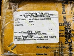 SJ20037 VALVE SPOOL FITS FOR JOHN DEERE TRACTOR—–FREE SAME DAY SHIPPING