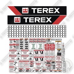 Terex LT40 Decal Kit Bucket Truck- Aftermarket Kit