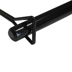 2 Pack 5/16 x 3-1/2 Inch Black Trailer Hitch Pin – Heavy Duty Steel Hitch Lock