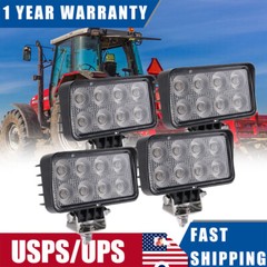waterproof 4-inch 24W 2700LMS, 4X LED tractor work light truck floodlight