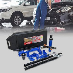10 Ton Hydraulic Porta Power Kit, 17-Piece Auto Body Repair Set with Case
