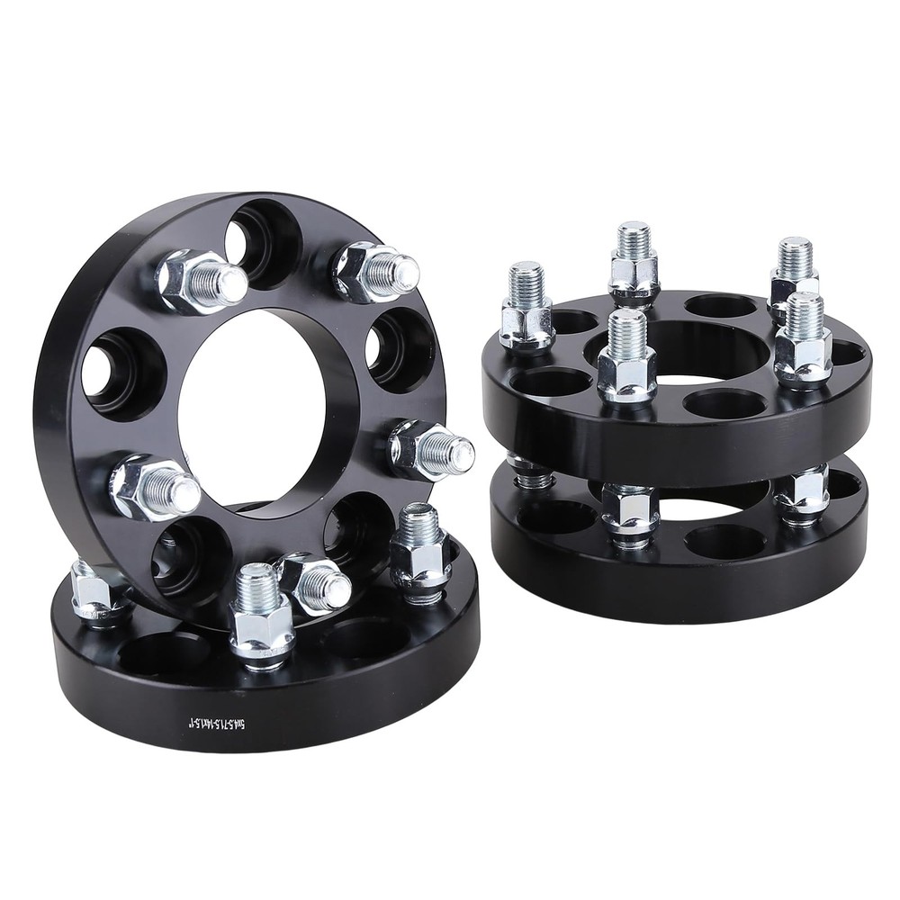 4x 1″ 5×4.5 Hubcentric Wheel Spacers M14x1.5 Dodge Charger SRT SRX Challenger