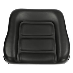 Black Forklift Seat Heavy Duty Vehicle Seat Adjustable 35-180°Tractor Seat