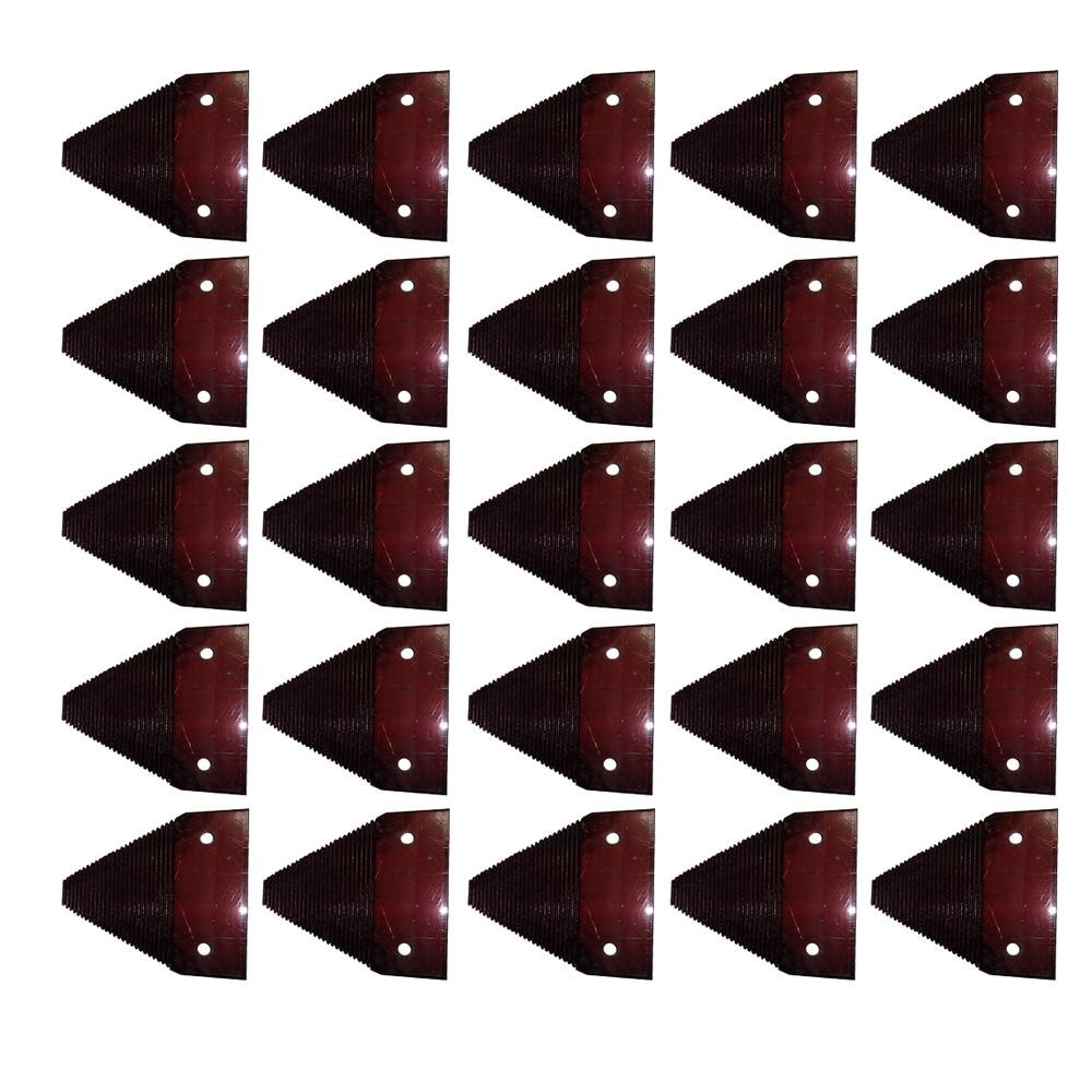 Qty. 25: Sickle Section Fits Ford/New Holland Replaces 141198