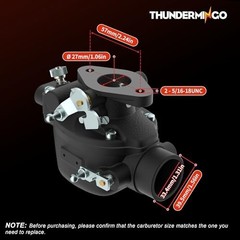 Ford Tractor Heavy Duty Cast Iron Carburetor Compatible with 2N 8N 9N