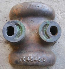 Original John Deere Disc Harrow Clam Shell Half Bearing KK4646B RWA KBA