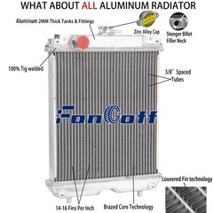 Radiator with Cap For Kubota U35 U35S U35-S2 KX91-3 KX91-3S KX91-3S2 RC411-42300