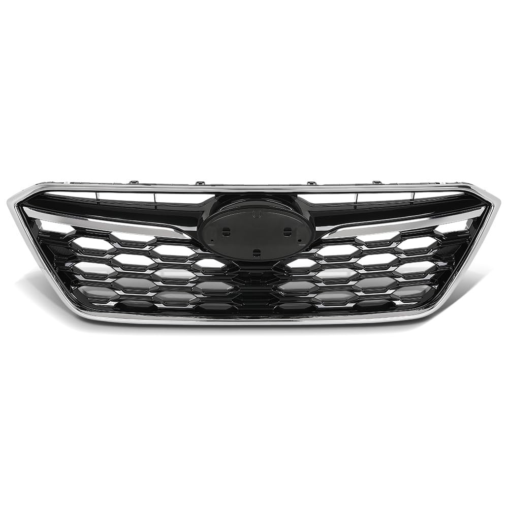 Front Bumper Upper Grille Chrome Subaru Outback 20-22 J1010AN010 Black Chrome