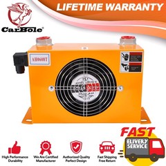 Hydraulic Air Cooler AH0608T-CA Air-cooled Oil Radiator DC12V 1.8KW 60L/min