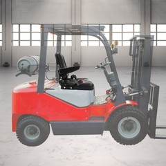 Black Forklift Seat Heavy Duty Vehicle Seat Adjustable 35-180°Tractor Seat