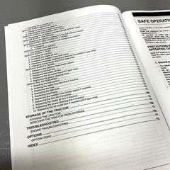 Operators Manual for Kubota L2501 HST GST Tractor Owners Maintenance Adjustments
