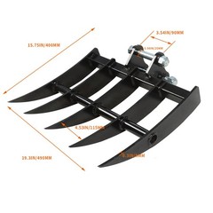 Attachment Rake Attachments Tools NEW For Mini Excavators Excavator Digger