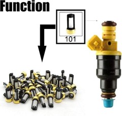Fuel Injector Micro Filter Removal Tools with 50 pcs CF-101 Basket Filters 6m…