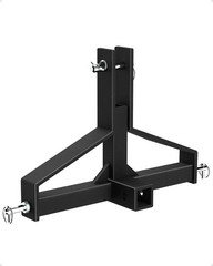 3 Point Trailer Hitch w/2″ Receiver for Category 1 Tractor Drawbar Hitch Adapter