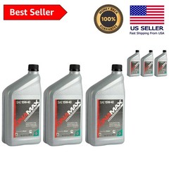 Stable Performance Onan SAE 15W-40 Oil – 1 Quart Bottles (3 Pack) for Generators