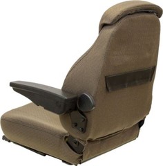 John Deere Brown Fabric Seat 6110 6110L 6120 6120L 6200 6210 6300 6400 6403 etc