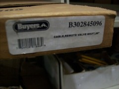 Buyers Genuine Control Cable B302845096