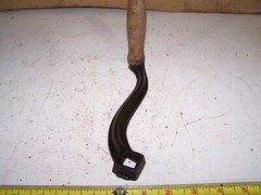 NOS Cast Iron Crank Handle Corn Sheller Pump Grinder Roller 5/8″ SQUARE Shaft
