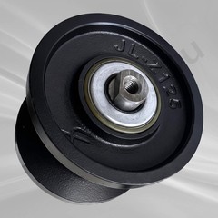 Wheel Radius- 5″ AGT Mini Excavator Center Idler Wheel fit H12 QH12 12 15 Series