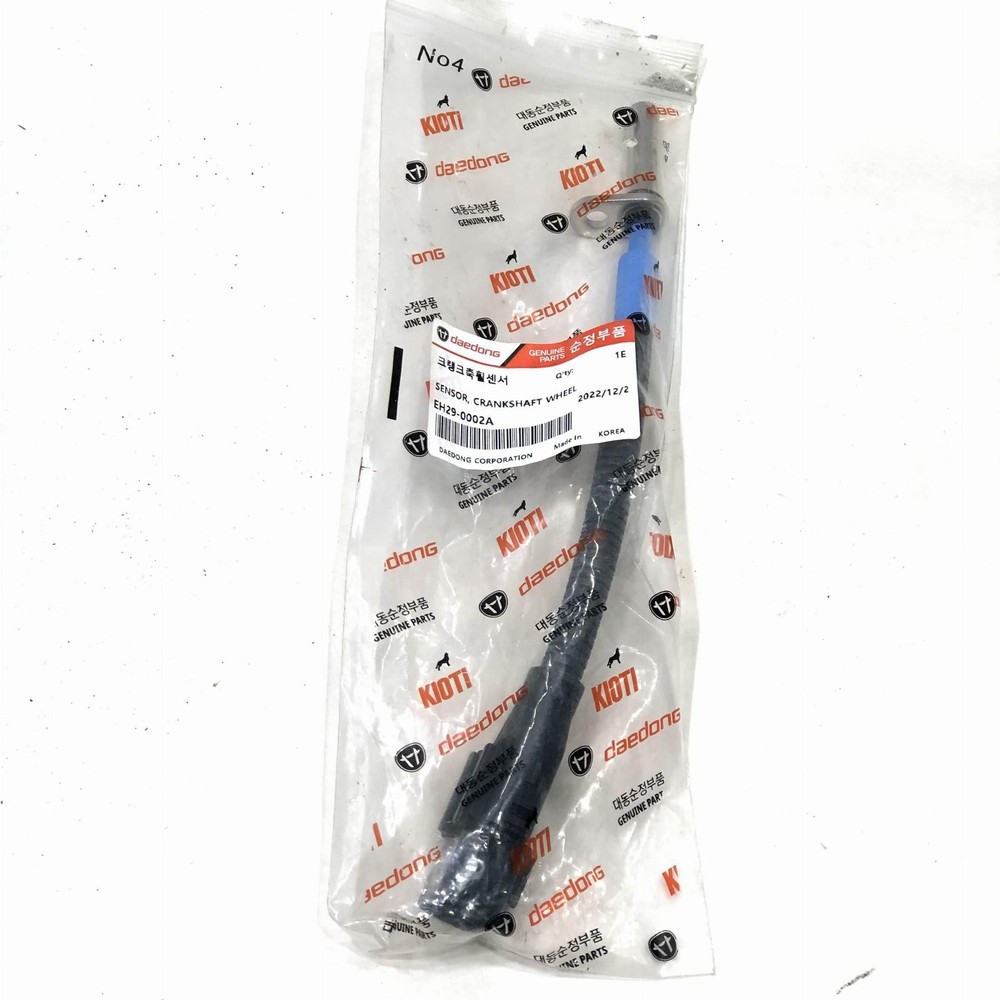 Kioti EH29-0002A Crankshaft Wheel Sensor Assy For Select Ck Dk Ns Nx Rx Models
