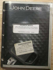 JOHN DEERE 450G 455G 550G 555G 650G DOZER ENGINE TECHNICAL SERVICE TEST MANUAL