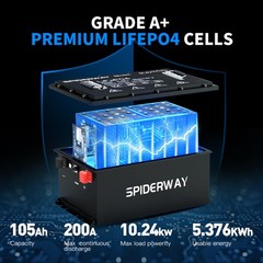 48V(51.2V) 105Ah LiFePO4 Lithium Battery for Genie JLG Skyjack Boom Scissor Lift
