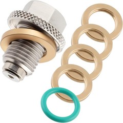 M14x1.5 Magnetic Oil Drain Plug, Stainless Steel Oil Pan Plug wi Size: M14×1.5