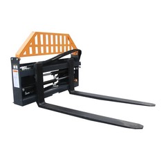 Wolverine 4000LBS Forks Hydraulic Adjustable for Bobcat Skid Steer USA STOCK