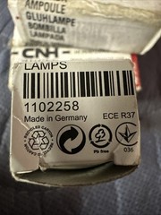 CNH 1102258 Halogen Bulbs OEM
