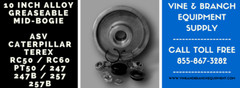 Alloy Greaseable 10IN MID / BOGIE KIT Caterpillar 247 / 247B / 257 / 257B