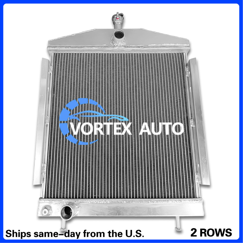 2 Rows Aluminum Radiator for Lincoln Welder 200 250 AMP SA200 SA250 G1087 H19491