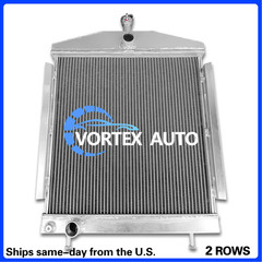 2 Rows Aluminum Radiator for Lincoln Welder 200 250 AMP SA200 SA250 G1087 H19491