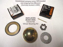 50035756 Replacement Bush Hog Wheel Bearing Kit