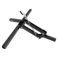 50″ 1-Point Manual Implement Lift System For ATV/UTV Lawn Tractor w/2″ Receiver