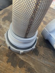 (YC15) Delavan 50 PSI 350 KPA 1″ Strainer “has Bad Rubber Seal”