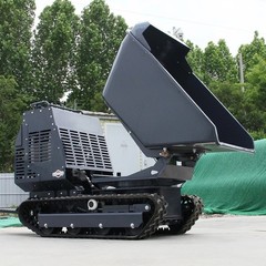 Mini Tracked Dumper Rotating Dump Trucker with B&S Gasoline Engine 180° Rotation