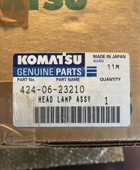 NEW Genuine OEM Komatsu 424-06-23210 Head Lamp Assembly NOS Made In Japan