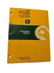 John Deere 210G 240G 260G Trimmer Edger Brush Cutter OMM95191 Operators Manual