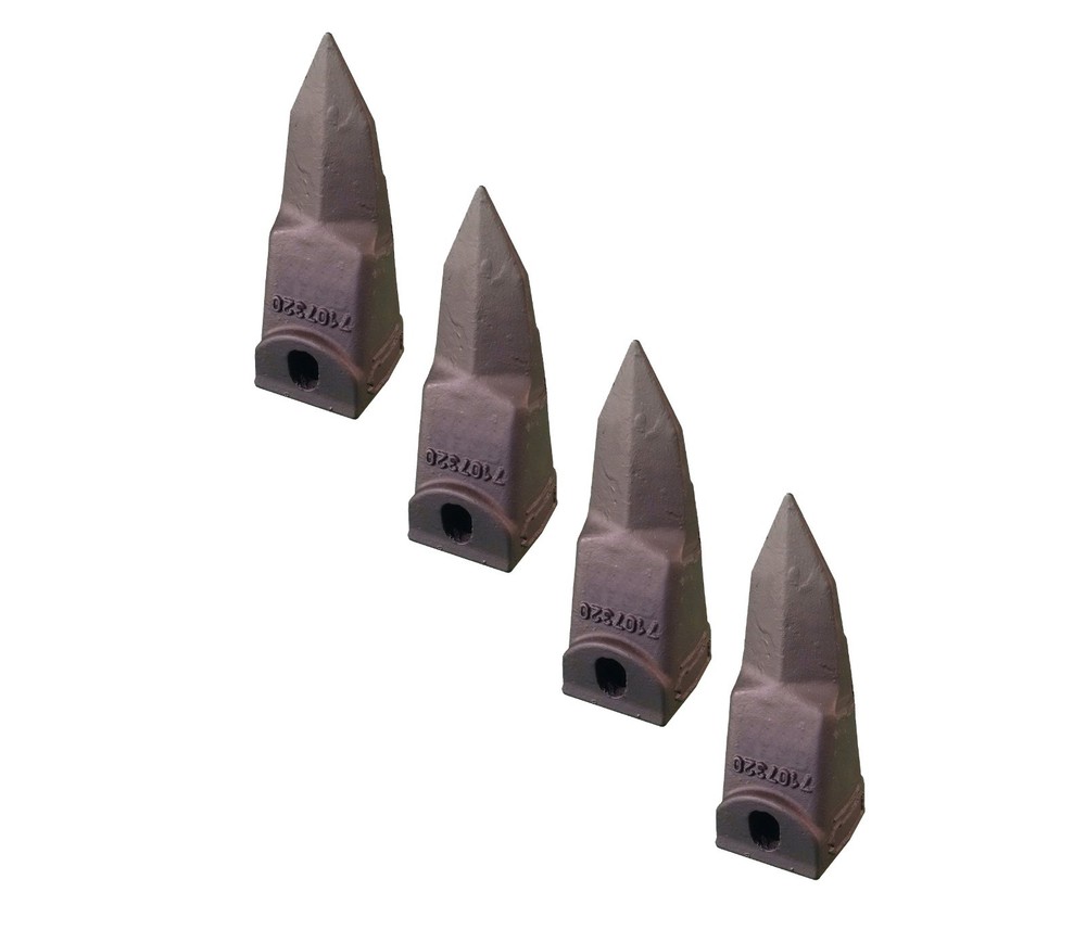 4- Bobcat Stye Mini Excavator / Skid Bucket Tooth – 7107320 , 6737325TL