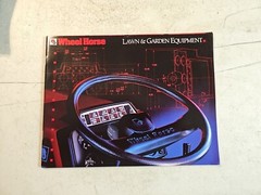 Vintage 1987 Wheel Horse Lawn Equipment Catalog Sales Brochure