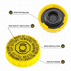 Brake Fluid Reservoir Cap, Master Brake Cylinder Filler Cap, Replacement OEM#468