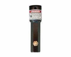 Danuser Auger Bit Adapter – 2″ Round to 2″ Hex Shaft – Part 10925