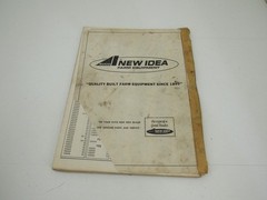 New Idea 706D Uni-Power Unit Perkins Diesel Parts List Catalog Manual