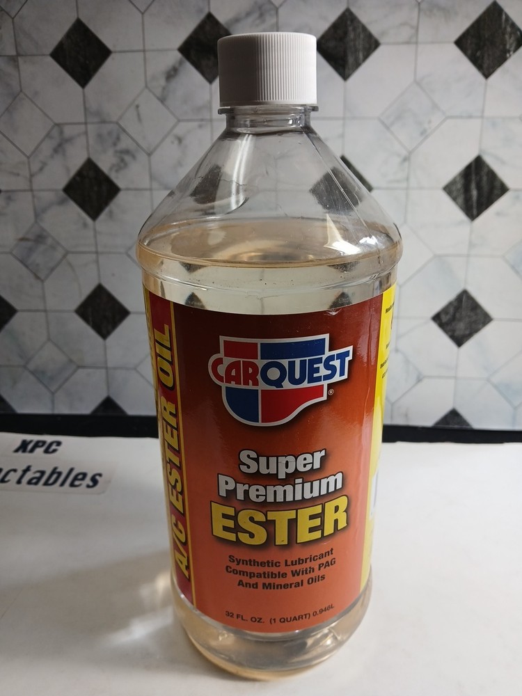 Carquest Chemicals Ester Oil 8oz AC Oil Lubricant: Contains Antiwear Additives