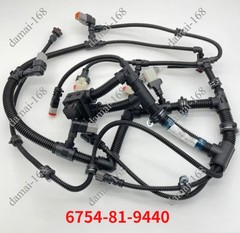 6754-81-9440 Engine Wiring Harness For Komatsu Excavator PC200-8 PC220-8 6D107