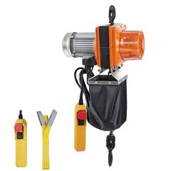 Electric Chain Hoist, 2200 lbs/1 ton Capacity, 10 ft Lifting Height, 10 ft/min S