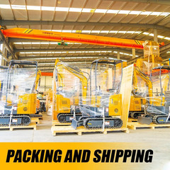 Free shipping 3000 lbs Mini Excavator Sale！Chassis Extension And Boom Swing