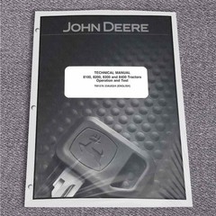 John Deere 8100, 8200, 8300, 8400 Tractor Operation & Test Service Manual TM1576